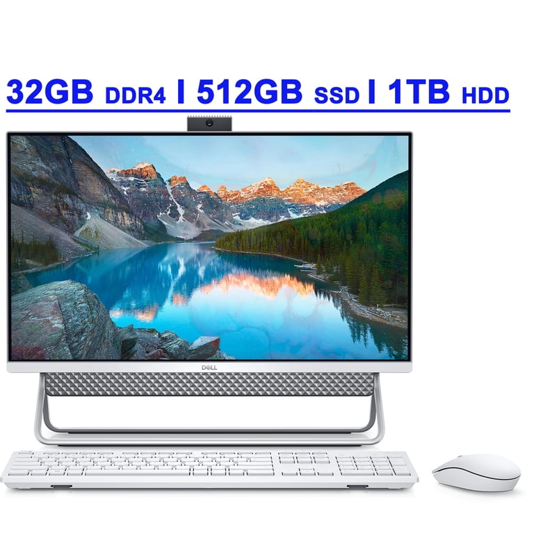 Dell Inspiron 24 5000 5400 Premium All-in-One Desktop 23.8” FHD