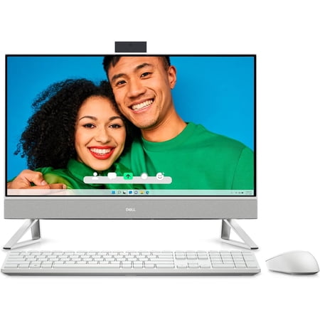 Dell Inspiron 24 All-in-One Desktop 2024 New, Intel 7 150U 10-Core, 23.8" FHD Touchscreen Display, Intel Graphics, Wi-Fi, 16GB DDR4 512GB M.2 SSD, Win11 Home