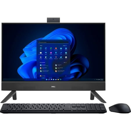 Dell Inspiron 24 All-in-One Desktop" FHD Touchscreen AMD 6-core Ryzen 5 7530U Processor 16GB DDR4 1TB WiFi 6 RJ45 LAN Win11 Pro Black