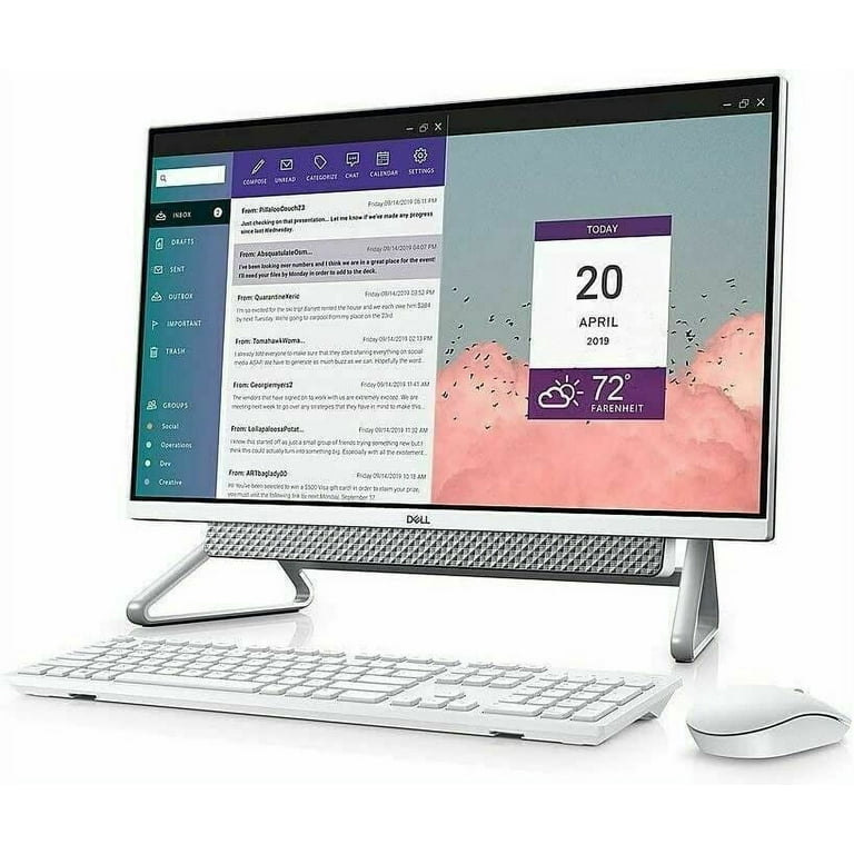 DELL 27インチ液晶一体型PC i7-1165G7 Windows 11 Dell Inspiron 27 7000 Series Touchscreen All-in-One Desktop
