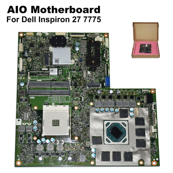 Dell Inspiron 27 7775 AIO Socket AM4 1331 RX 580 8GB Motherboard KFKMF - New