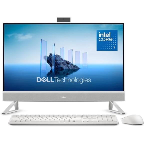 Dell Inspiron 27" Touchscreen All in One Desktop Computer, Intel Core 7 150U, NVIDIA GeForce MX570A, 32GB RAM, 1TB SSD, Wi-Fi 6E, Windows 11 Pro