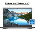 thumbnail image 1 of Dell Inspiron 3000 3502 15 Laptop 15.6” HD Narrow Border Display Intel Quad-Core Pentium Silver N5030 Processor 4GB DDR4 256GB SSD Intel UHD Graphics 605 USB-C WIFI5 HD Webcam Win10 Black, 1 of 5