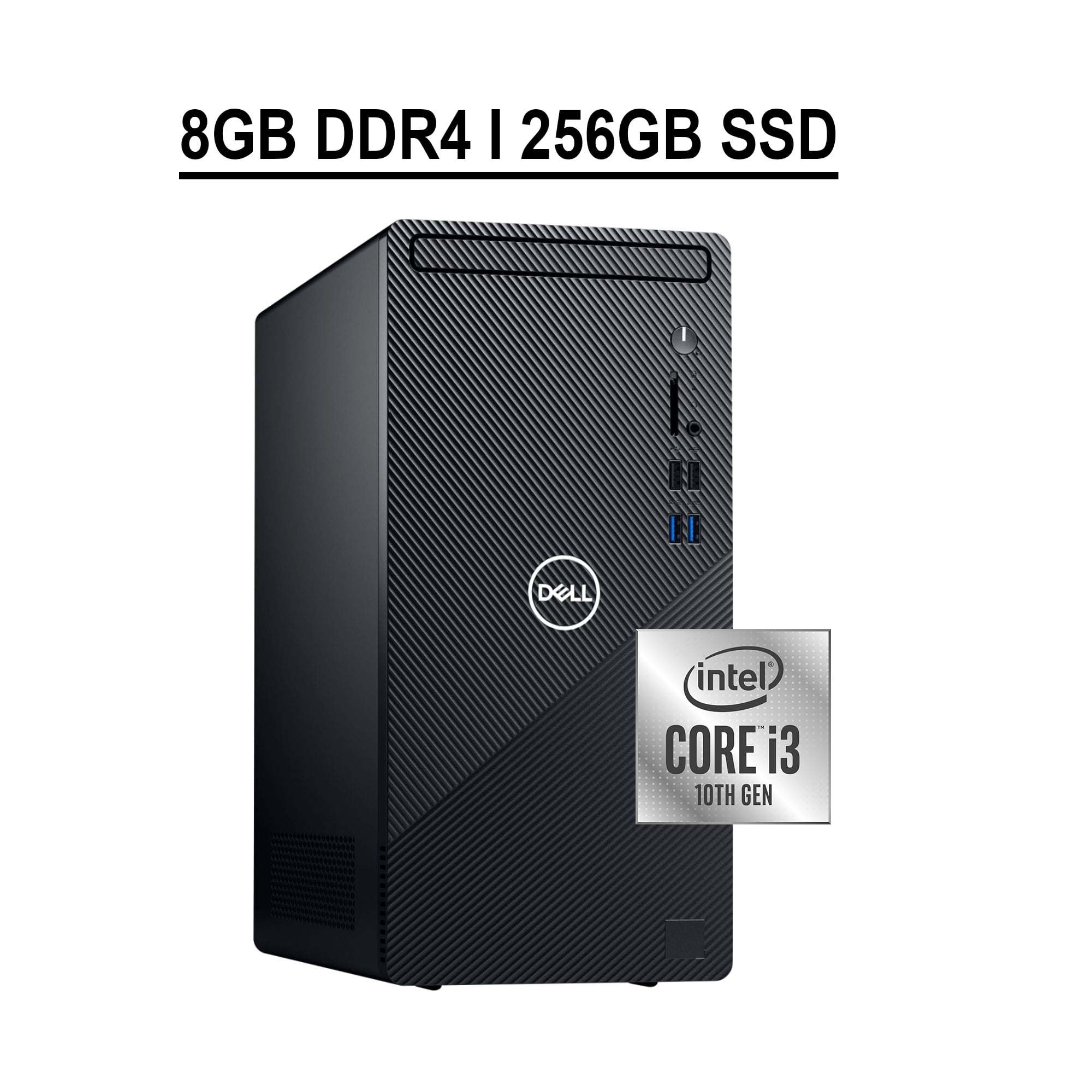 Dell Inspiron 3668 Desktop Computer - Intel Core i3 (7th Gen Dell Inspiron 3668 Desktop Computer - Intel Core i3 (7th Gen