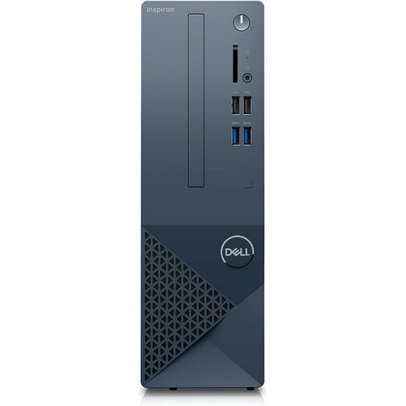 Dell Inspiron 3020S Desktop - Intel Core i3-13100, 8GB DDR4 RAM, 256GB SSD + 1TB HDD, Intel UHD 730 Graphics, Windows 11 Home - Mist Blue