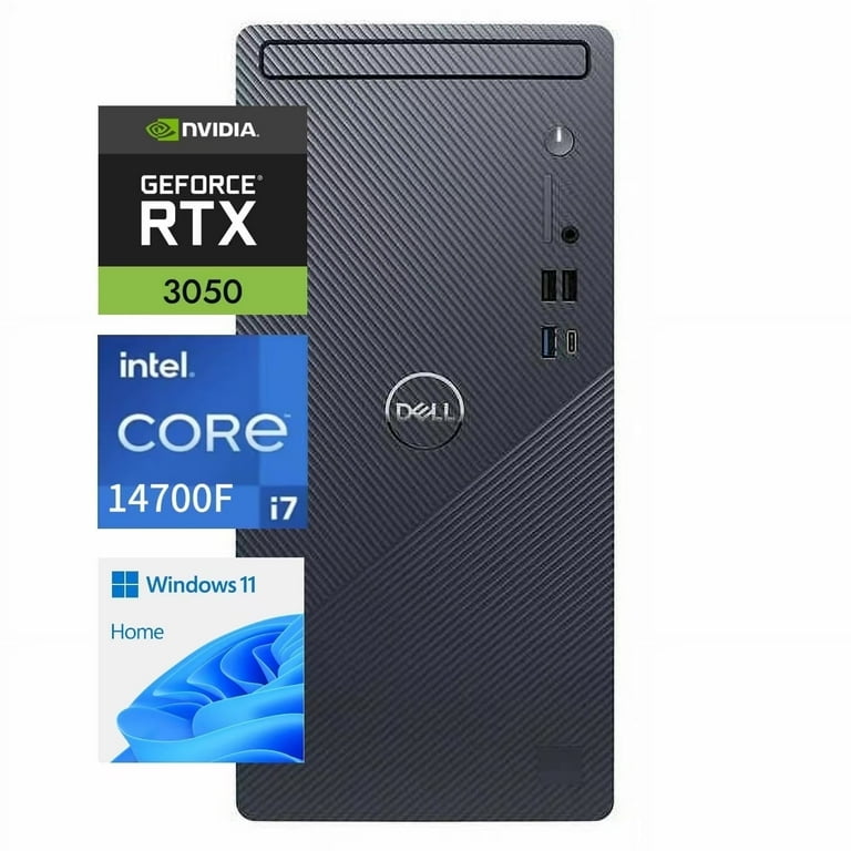 Dell Inspiron 3030 Desktop,Intel Core i7-14700F, GeForce RTX 3050