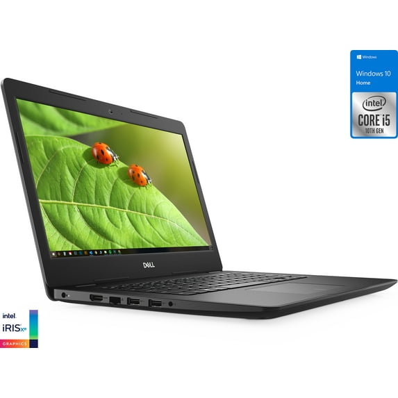 Dell Inspiron 3493 Laptop, 14" FHD Display, Intel Core i5-1035G4 Upto 3.7GHz, 4GB RAM, 512GB NVMe SSD, HDMI, Card Reader, Wi-Fi, Bluetooth, Windows 10 Home