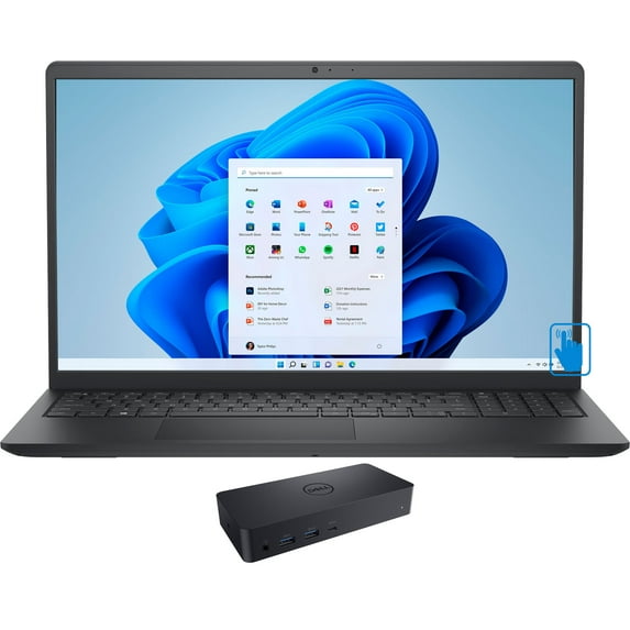 Dell Inspiron 3511-15''HD Home & Business Laptop (Intel i5-1035G1 4-Core, 15.6" 60Hz Full HD (1920x1080), Intel UHD, 64GB RAM, 1TB SATA SSD, Wifi, USB 3.2, HDMI, Win 10 Pro) with D6000 Dock