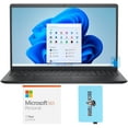 thumbnail image 1 of Dell Inspiron 3511 Home & Business Laptop (Intel i5-1035G1 4-Core, 15.6" 60Hz Full HD (1920x1080), Intel UHD, 32GB RAM, 2TB PCIe SSD, Wifi, USB 3.2, Win 10 Pro) with Microsoft 365 Personal , Hub, 1 of 7