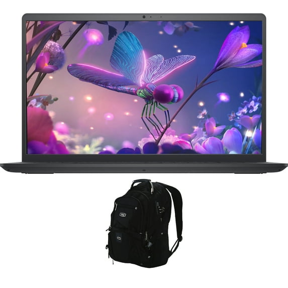 Dell Inspiron 3515 Home/Business Laptop (AMD Ryzen 5 3450U 4-Core, 15.6in 60Hz HD (1366x768), AMD Radeon, 8GB RAM, 512GB SATA SSD, Wifi, USB 3.2, Win 10 Pro) with Travel/Work Backpack