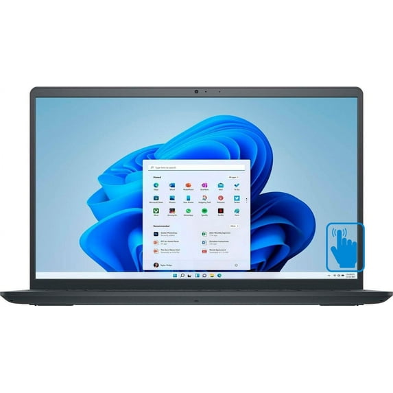 Dell Inspiron 3520 15.6in Touchscreen FHD+ WVA Business Laptop (4-Core Intel i5-1135G7 up to 4.2 GHz, 8GB RAM, 128GB PCIe SSD + 500GB HDD, Intel Iris Xe, WiFi, BT, SDXC Reader, HD Webcam, Win11P)