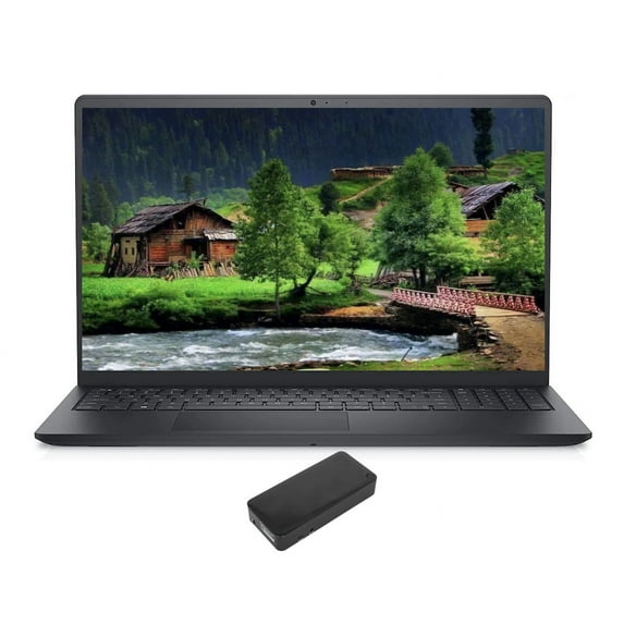 Dell Inspiron 3525 Home/Business Laptop (AMD Ryzen 7 5825U 8-Core, 15.6in 120 Hz Full HD (1920x1080), AMD Radeon, 16GB RAM, 256GB PCIe SSD + 1TB HDD, Wifi, USB 3.2, Win 10 Pro) with DV4K Dock