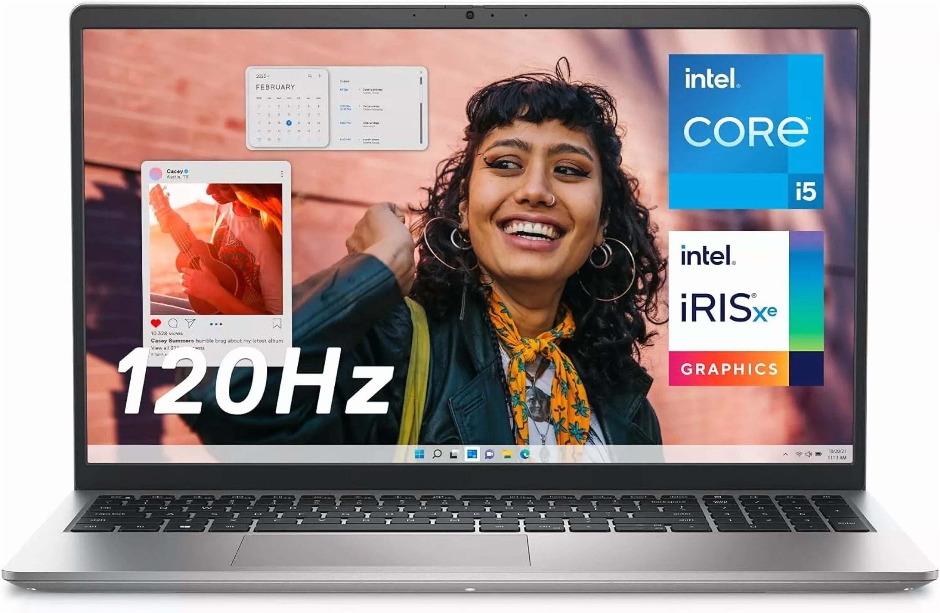 Dell Inspiron 3530 Laptop - 15.6-inch FHD 120Hz Display, Intel