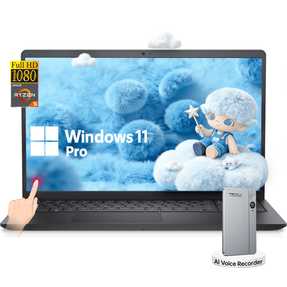 Dell Inspiron 3530 Laptop Computer, 15.6" Full HD Display, Intel i5-1334U Processor, 8GB Memory, 512GB PCIe SSD, Windows 11 Pro, w/Accessory