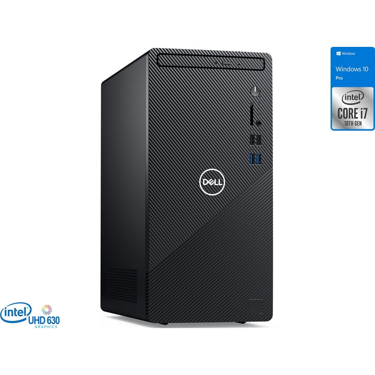 Dell Inspiron 3880 Desktop, Intel Core i7-10700 Upto 4.8GHz, 8GB