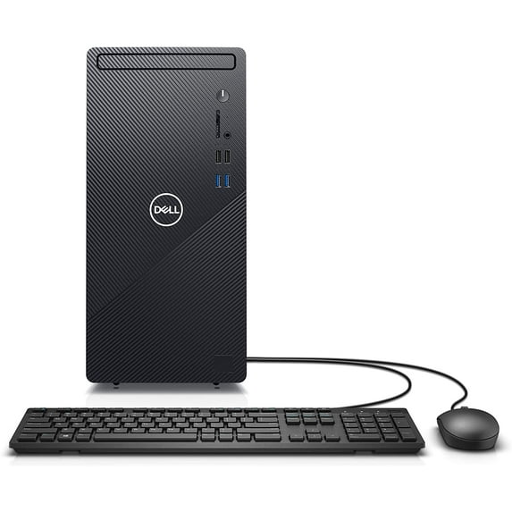 Dell Inspiron 3880 Home & Business Desktop Black (Intel i5-10400 6-Core, 32GB RAM, 512GB PCIe SSD + 1TB HDD (2.5), Intel UHD 630, Wifi, Bluetooth, 4xUSB 3.0, 1xHDMI, SD Card, Win 10 Home)