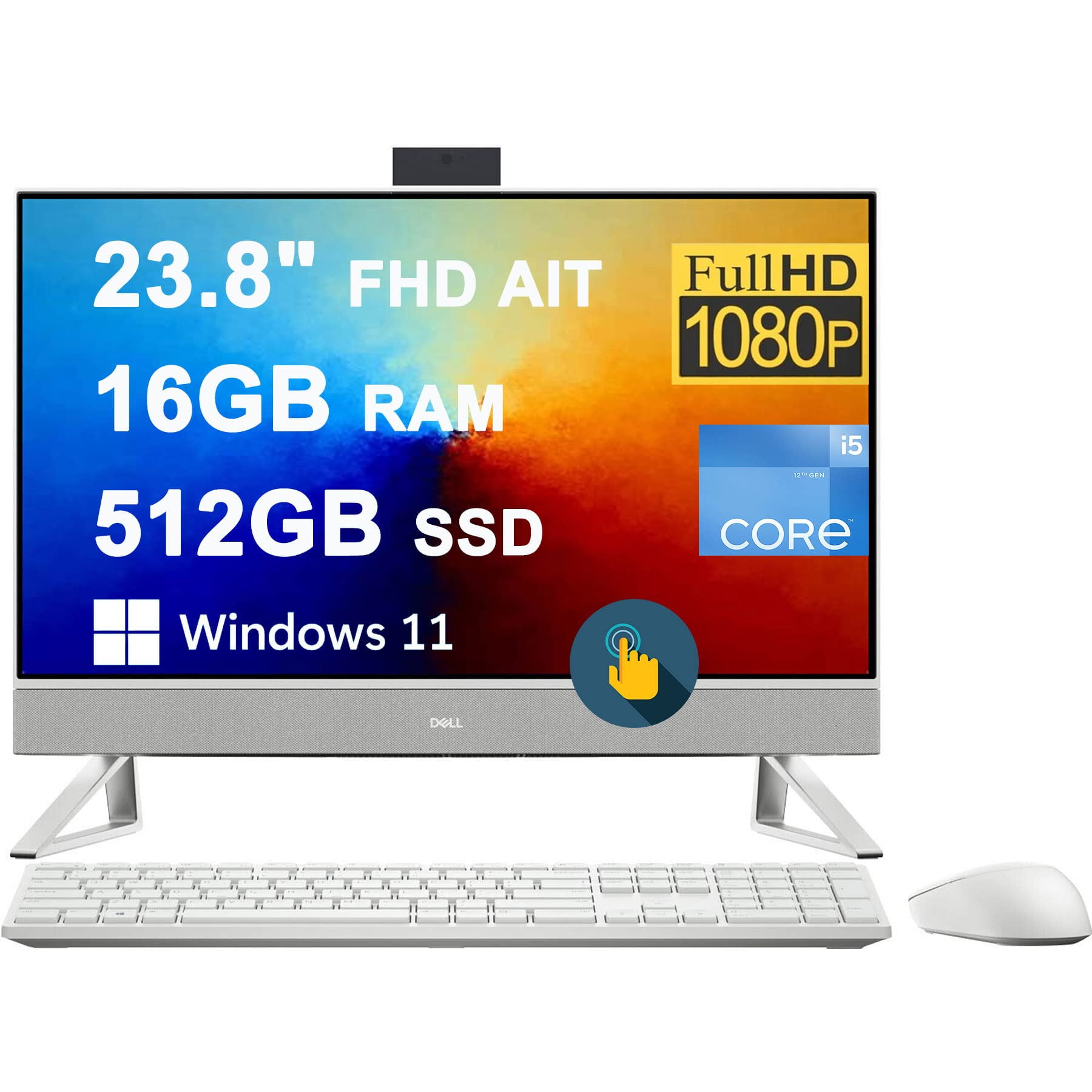 Dell 第12世代i5-1235U Dell Inspiron24 5410 Amazon.com: Dell Inspiron 5410 All-in-One Desktop, 23.8'' FHD IPS