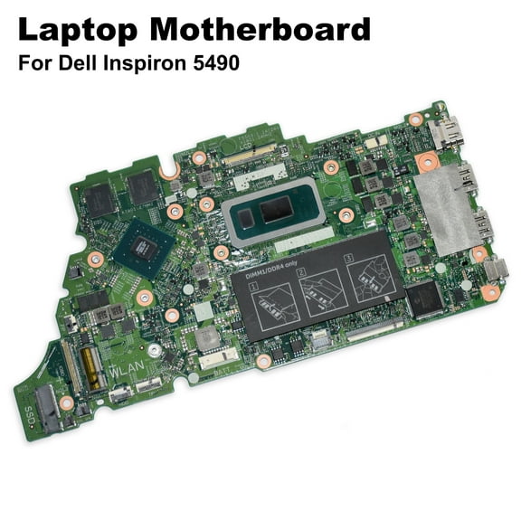 Dell Inspiron 5490 Motherboard with Intel i5-10210U + 4GB RAM – FKDCV