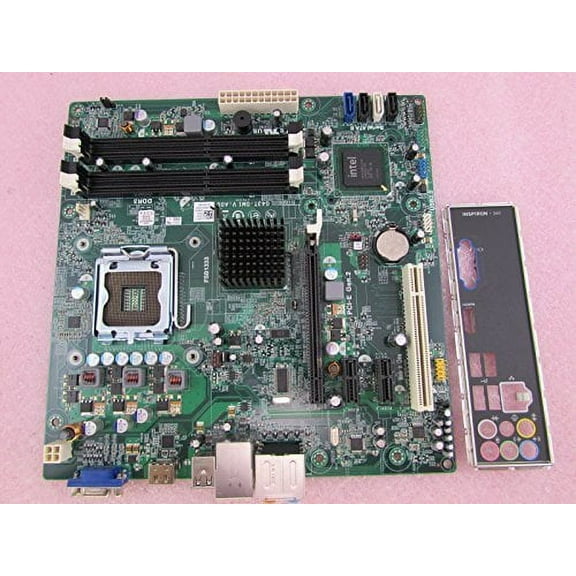 Dell Inspiron 560 Socket 775 MATX G43 Mothebroard System Board K83V0 G43T-DM1