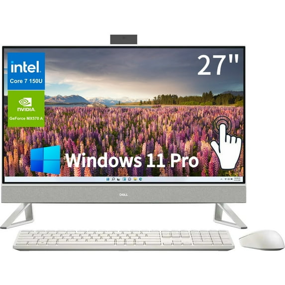 Dell Inspiron 7000 All-In-One Desktop, 27" FHD Touchscreen, Intel Core 7 150U,32GB RAM,2TB SSD ,NVIDIA GeForce MX570A, Wi-Fi ,Bluetooth Windows 11 Pro