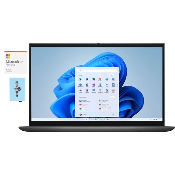 Dell Inspiron 7000 Home/Business 2-in-1 Laptop (AMD Ryzen 5 5500U 6-Core, 14.0in 60Hz Touch Full HD (1920x1080), AMD Radeon, 64GB RAM, Win 11 Pro) with Microsoft 365 Personal , Dockztorm Hub