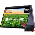thumbnail image 1 of Dell Inspiron 7445 2-in-1 Business Laptop, 14" FHD+ Touchscreen, AMD Ryzen 5, Radeon Graphics, 8GB DDR5, 512GB SSD, Fingerprint Reader, Windows 11 Pro, Office Lifetime License, w/ Accessories, 1 of 8