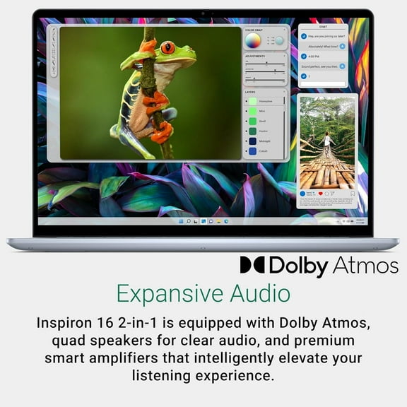 Restored Dell - Inspiron 7640 2-in-1 16” IPS LED FHD Touch Screen Laptop - Intel Core Ultra 7 with 32GB Memory - 1TB SSD Win 11 Home