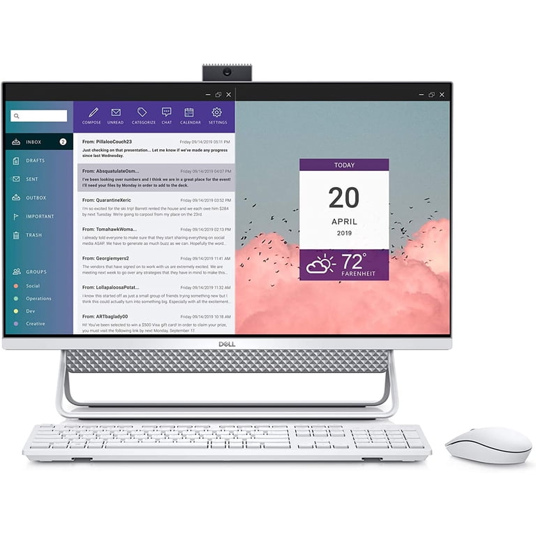 Dell Inspiron 7700 AIO Desktop, 27-inch FHD Infinity Touch All in