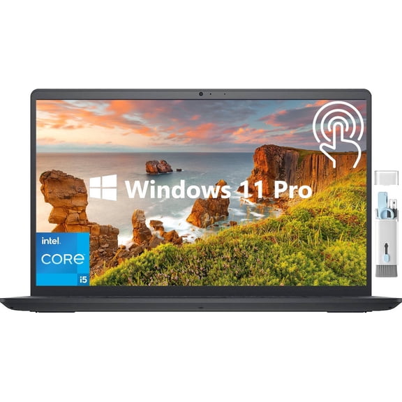 Dell Inspiron Business Laptop, 15.6" FHD Touchscreen Computer, Intel Core i5-1155G7(>i7-1065G7), 16GB RAM, 512GB SSD, Webcam, HDMI, Wi-Fi, Bluetooth, Numeric Keypad, SD Card Reader, Windows 11 Pro