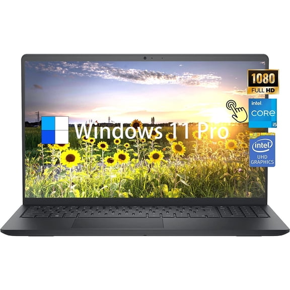 Dell Inspiron Business Laptop, 15.6 Inch FHD Touchscreen, 11th Gen Intel Core i5, Windows 11 Pro, 32GB RAM, 1TB SSD, Lifetime Office, Numeric Keypad, Full-Size Keyboard, HDMI, Long Battery Life, Black