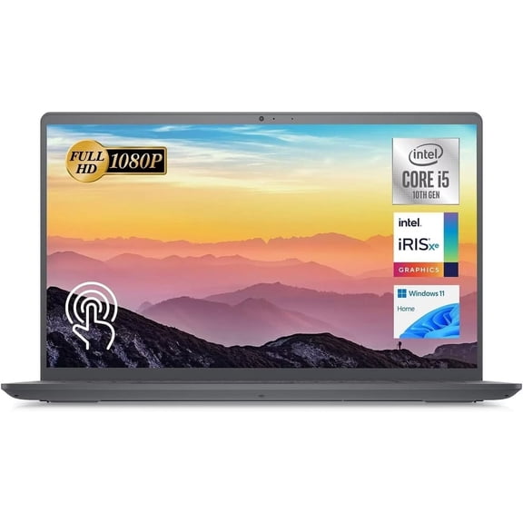 Dell Inspiron Business Laptop 15.6" Touchscreen Laptops with FHD IPS Display, Intel Core i5-1155G7(Beats i7-1065G7) Processor, 16GB RAM, 512GB SSD, Wi-Fi, Bluetooth, Windows 11 Home