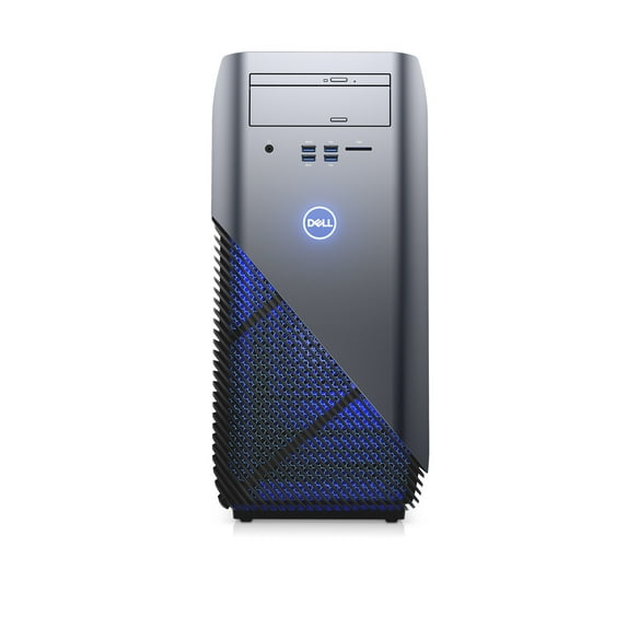 Dell Inspiron Desktop, AMD Ryzen 7 1700X, 3.8GHZ, AMD Radeon RX 580 8GB GDDR5 Graphic Card, 8GB DDR4 Memory, 1TB HD, i5675-A957BLU-PUS