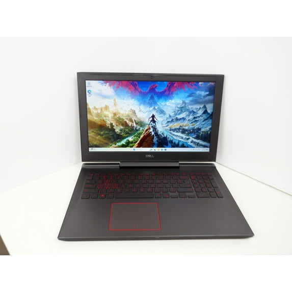 Pre-Owned Dell Inspiron Gaming 15 7577 15.6" Full HD (1920x1080) Intel Core i7-7700HQ 16GB DDR4 RAM 512GB SSD, 6GB NVIDIA GeForce GTX 1060 with Max-Q Windows 11