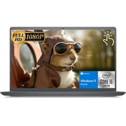 Dell Inspiron Laptop, 15.6" FHD IPS Touchscreen, Intel Core i5-1135G7, 16GB RAM, 512GB SSD, Wi-Fi, Bluetooth, Windows 11 Home, Carbon Black