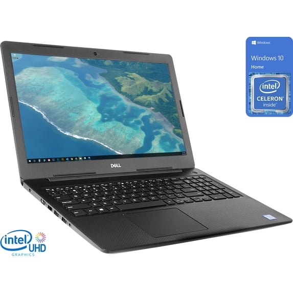 Dell Inspiron i3583 Notebook, 15.6" HD Display, Intel Celeron 4205U 1.80GHz, 8GB RAM, 128GB NVMe SSD, HDMI, Card Reader, Wi-Fi, Bluetooth, Windows 10 Home S