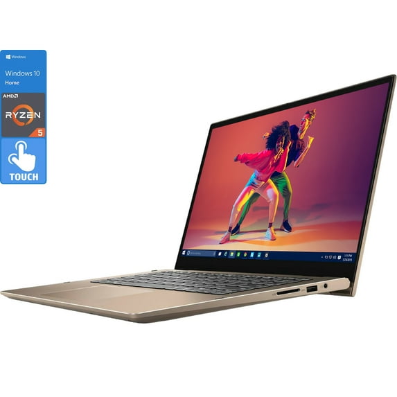 Dell Inspiron i7405 2-in-1, 14" IPS FHD Touch Display, AMD Ryzen 5 4500U Upto 4.0GHz, 8GB RAM, 512GB NVMe SSD, Vega 6, HDMI, DisplayPort via USB-C, Card Reader, Wi-Fi, Bluetooth, Windows 10 Home