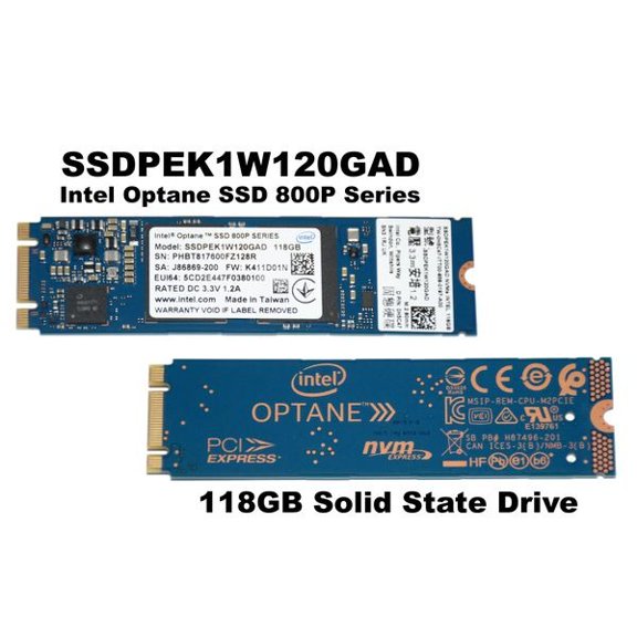 Dell Intel Optane SSD 800P 118GB M.2 2280 PCIe NVMe Drive H5C47