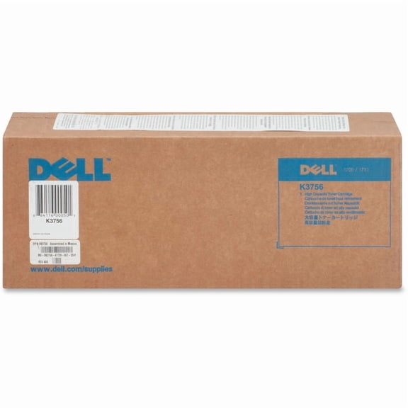 6,000-Page Black Toner Cartridge for Dell 1710n Networked Laser Printer - Use and Return