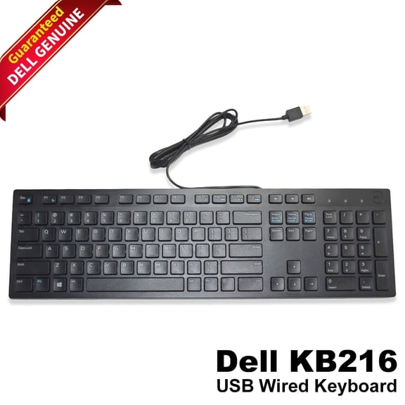 Dell KB216 USB Wired Slim Keyboard