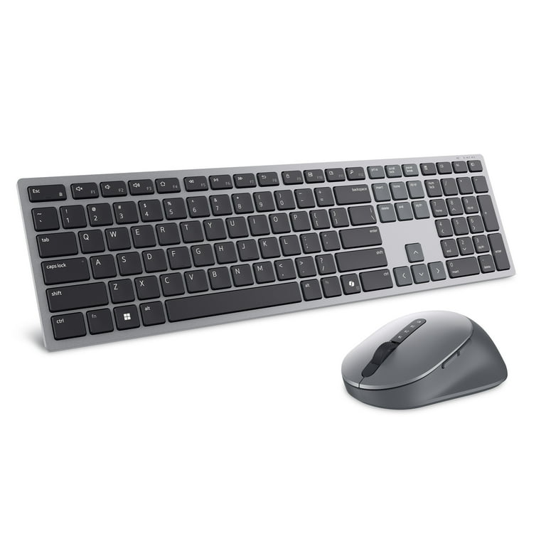 【美品】【US配列】DELL キーボード&マウス　KM7321W Dell, Pro Plus Keyboard and Mouse, KM7321W, Titan Gray - Walmart.com
