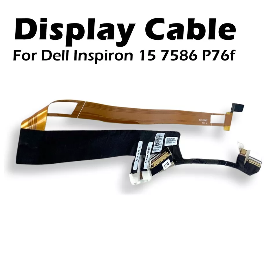 Dell LCD Ribbon Video Cable for Inspiron 15 7586 2-in-1 FHD Touchscreen ...