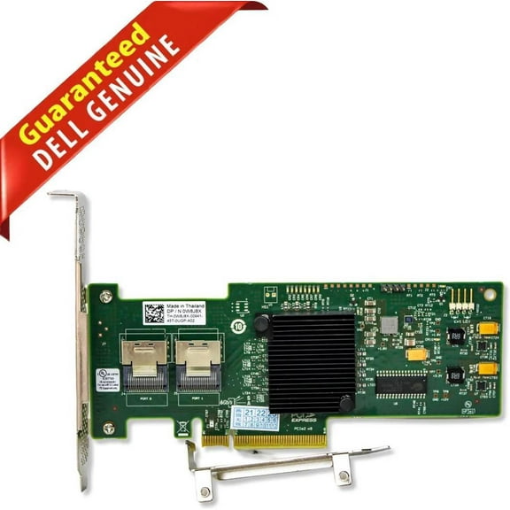 Dell LSI 9210-8i & 9211-8i 8-Port 6Gbps SAS PCIe HBA for ZFS, FreeNAS, and Unraid - IT Mode Compatible