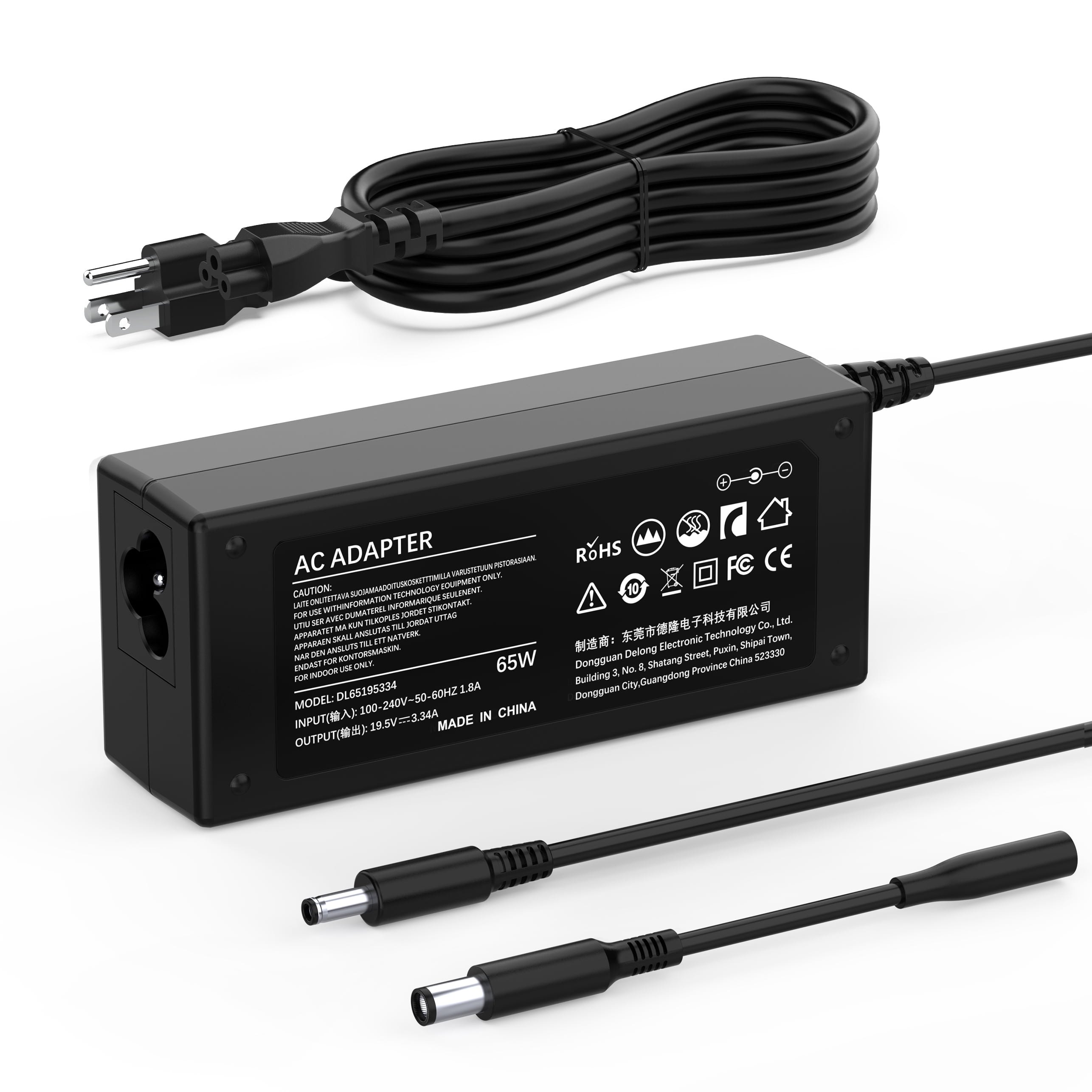 Dell Laptop Charger 19 5V 3 34A 65W Universal Laptop Charger Power 45w-ac-adapter-laptop-charger-compatible-for-dell-inspiron-15-3000-5000