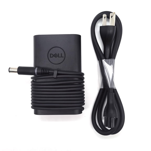 Dell Laptop Charger 65W watt Barrel 7.4mm tip, Latitude 7280 7285 7380 7389 7480 7290 7390 7490 AC Power Adapter 19.5V 3.34A, Black, LA65NM191