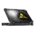 thumbnail image 1 of Dell Latitude 12 RUGGED EXTREME 7204 BLACK CAUTION SIGN Laptop Skin, 1 of 1