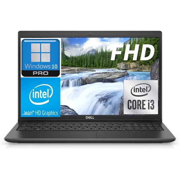 Dell Latitude 3000 3520 15.6" FHD 1399 x 768 - 11th Generation Intel Core i3,1.7GHz-1115G4-Intel UHD Graphics - 16 GB RAM - 1 TB SSD -Windows 11 Pro, Black