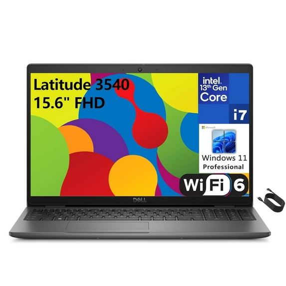 Dell Latitude 3000 3540 15.6" FHD Business Laptop Computer, 13th Gen Intel 10-Core i7-1355U up to 5.0GHz, 32GB DDR4 RAM, 1TB PCIe SSD, WiFi 6, Bluetooth, Type-C, FHD Webcan, Windows 11 Pro