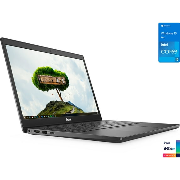 Dell Latitude 3420 Laptop, 14" IPS FHD Display, Intel Core i5-1135G7 Upto 4.2GHz, 8GB RAM, 2TB NVMe SSD, HDMI, DisplayPort via USB-C, Card Reader, Wi-Fi, Bluetooth, Windows 10 Pro