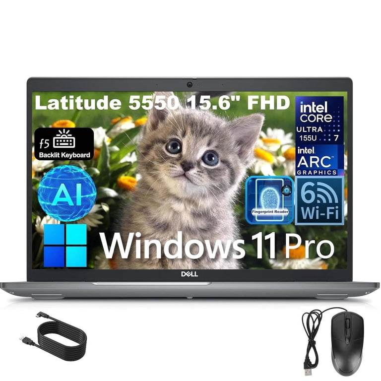 Dell Latitude 5550 Business AI Laptop, 15.6