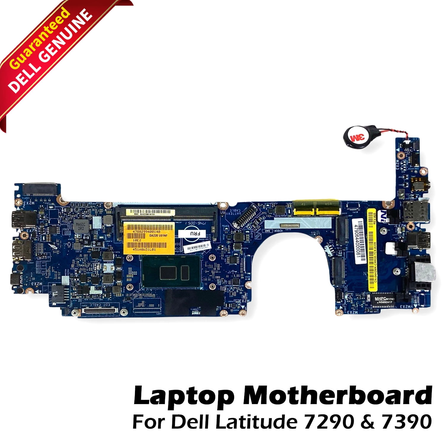 Pre-Owned Dell Latitude 7290 Intel i3-7130U DDR4 2.70GHz DAZ20 Motherboard 4H2MK